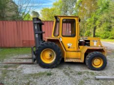 SELLICK SD-80 ROUGH TERRAIN FORKLIFT, 8,000 LB CAPACITY, 180