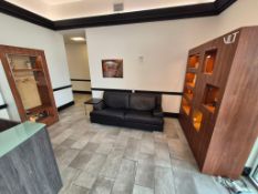 ASSORTED OFFICE FURNITURE * RECEPTION DESK NOT INCLUDED