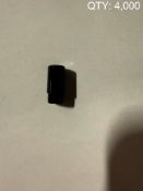 QTY: 4,000 SMALL M6 PF BLACK BARREL MP (2 CASES)