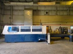 3,200 WATT 2010 TRUMPF TRULASER 3030 CO2 LASER W/ TRUFLOW 3200 RESONATOR, RIEDEL CHILLER