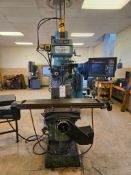 TRAK K3 KNEE MILL W/ PROTOTRAK SMX DRO/CONTROLLER, POWERFEED