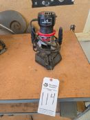 SEARS CRAFTSMAN 3/4 HP MANUAL ROUTER W/ EDGE GUIDE, MODEL 315.17310