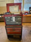 CRAFTSMAN TOOL BOX W/ TOOLING CONTENTS