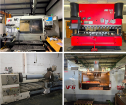 CNC Machining & Metal Fabrication Equipment: Two Shop Closures + Surplus Inventory