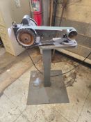 CENTURY 0.5 HP PEDESTAL-MOUNTED INDUSTRIAL BELT SANDER