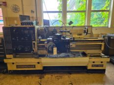BIRMINGHAM DLC-1640 ENGLINE LATHE W/ DRO, 12