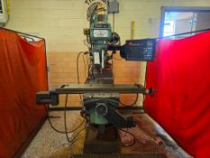 TRAK K3 KNEE MILL W/ PROTOTRAK SMX DRO/CONTROLLER, POWERFEED