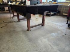 STEEL WELDING WORK BENCH 144"L X 50"W X 36"T