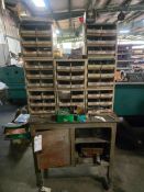 CABINET & HARDWARE ORGANIZER WITH CONTENTS