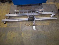 2005 BUG-O GOF-3240-OX PORTABLE TRACK BURNER DRIVE UNIT WITH TORCH AND TRACKS - 120V, OXY-FUEL