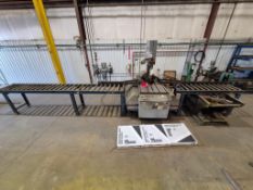 2012 MARVEL 8-MARK III VERTICAL TILT-FRAME BAND SAW W/ ROLLER TABLES - 18