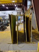 (9) ASSORTED WELDING SCREENS