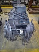 1996 MILLER CP-302 DC MIG WELDER PACKAGE - W/ MILLER S-62 WIRE FEEDER