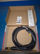 BERNARD Q3015AE8EMC BTB MIG WELDING GUN W/ SPARE 15' LINERS & JUMP LINERS - 300A, 15 FT, .045
