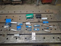 ASSORTED MACHINIST THREADING TAP & TOOLING LOT - LARGE QUANTITY, MIXED SIZES
