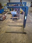 ADJUSTABLE CRANE PALLET LIFTER - HEAVY-DUTY STEEL CONSTRUCTION, NOTCHED LIFT BEAM