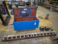 (2) 2011 BUG-O SYSTEMS MPD-1000 AUTOMATED WELDING CARRIAGE SYSTEM - 120V W/ TRACK & JOB BOX