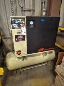 INGERSOLL RAND UP6-10TAS-125 WDRY ROTARY SCREW AIR COMPRESSOR - 10 HP, 120-GALLON, 125 PSI