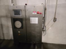 CONTROL PANEL FOR OIL ROASTING SYSTEM W/ CHART RECORDER & ALLEN BRADLEY HMI