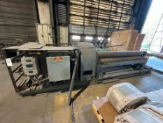 BERTSCH 3-ROLL INITIAL PINCH PLATE BENDING MACHINE, 8' X 1/4