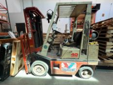 NISSAN CP H02A20 FORKLIFT - OUT OF SERVICE
