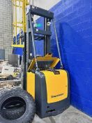 JUNGHEINRICH EKS 308 BATTERY POWERED ORDER PICKER, SERIAL # FN491190