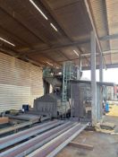 1999 GIETART GW1500-415 SHOT BLASTING MACHINE (SN 10617)