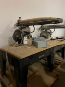 THE ORIGINAL RADIAL ARM SAW MODEL: 3536 - IN STORAGE