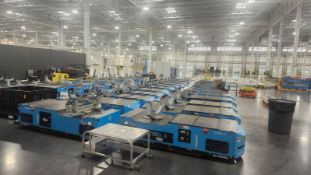 (16) 2021 SELETTRA TR8T AUTOMATED GUIDED VEHICLE SYSTEMS - INDUSTRIAL AGV FOR MATERIAL HANDLING