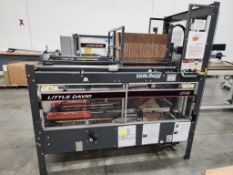 LITTLE DAVID CF-25T AUTOMATIC CASE ERECTOR & BOTTOM CASE SEALER