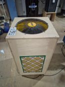CUSTOM BUILT DEWALT POWERED SHOP AIR FILTRATION UNIT - PLYWOOD ENCLOSURE, MULTI-FILTER