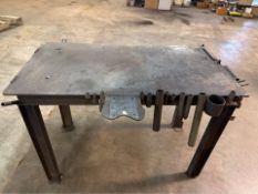 HEAVY DUTY STEEL WELDING FABRICATION TABLE 48X25