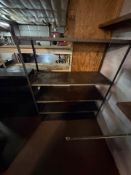 HEAVY DUTY METAL SHELVING – 48 X 60 X 18 WIDE GARAGE SHOP SHELF