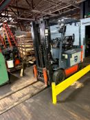 2021 TOYOTA 8FBCU30 4 WHEEL ELECTRIC FORKLIFT S/N 8FBCU30-75467