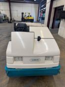 TENNANT MODEL 7400 INDUSTRIAL RIDING FLOOR SCRUBBER/SWEEPER