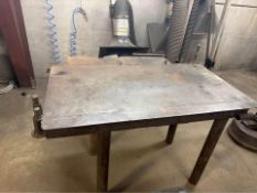 HEAVY DUTY STEEL WELDING FABRICATION TABLE 48.5 X 28