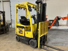 2020 HYSTER E30XN FORKLIFT, SN A269N04085U- DEAD BATTERY, NO CHARGER