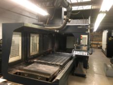 2003 JOHNFORD DMC-2100 CNC DOUBLE COLUMN VERTICAL MACHINING CENTER