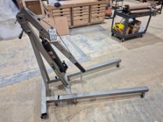 PITTSBURGH AUTOMOTIVE 2 TON FOLDING ENGINE CRANE - 2 TON MAX CAPACITY, 90-3/4