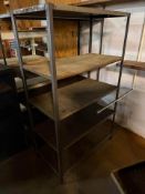 ALL STEEL SHELVING UNIT 36X60X18– HEAVY DUTY SHOP GARAGE SHELF