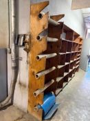 INDUSTRIAL SPOOL RACK MATERIAL HOLDER – HEAVY DUTY