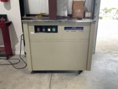 2022 ULINE H-959 SEMI-AUTOMATIC POLYPROPYLENE STRAPPING MACHINE - 110V