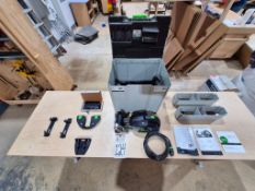 FESTOOL DOMINO XL DF 700 EQ JOINER W/ SENECA SMALL MORTISE KIT & SYSTAINER
