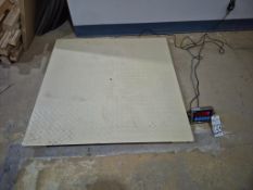 WESTERN SCALE MODEL M1 4' X 4' INDUSTRIAL PLATFORM FLOOR SCALE - 5000 LBS CAPACITY
