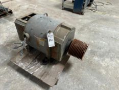 BALDOR D50125P 125 HP DIRECT CURRENT INDUSTRIAL MOTOR