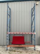 INDUSTRIAL PALLET RACKING 1-BAY SECTION - (101 L X 42