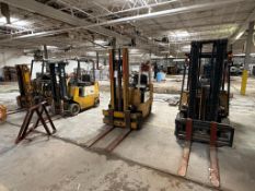 (4) INDUSTRIAL FORKLIFT TRUCK LOT - FEATURING KOMATSU, TCM, AND YALE UNITS