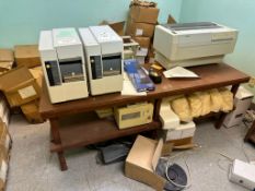 INTERMEC 4420 BARCODE PRINTERS, EPSON DFX-8000 DOT MATRIX PRINTER, AND TRIPP-LITE