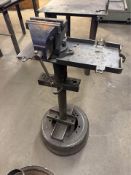 HEAVY DUTY BENCH VISE STAND WITH 4X1.5
