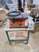 RIDGID EB44242 OSCILLATING EDGE BELT / SPINDLE SANDER WITH GRIZZLY CART - 5A, 1725 RPM, 1350 SFPM